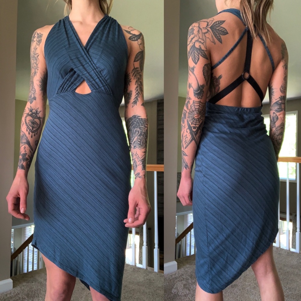 Free People “Temptress” bodycon dress